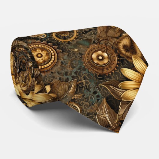 Steampunk Industrial Custom Necktie Tie ネクタイ (ロール)