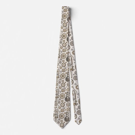 Steampunk Industrial Custom Necktie Tie ネクタイ (正面)