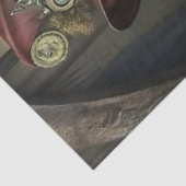 Steampunk Inventor Owl Whimsical Vintage Decoupage 薄葉紙 (詳細)