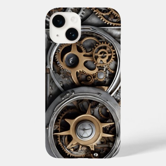 Steampunk iPhoneケース Case-Mate iPhoneケース (裏面)