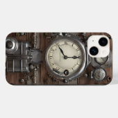Steampunk iPhoneケース Case-Mate iPhoneケース (裏面 (横))