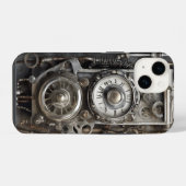 Steampunk iPhoneケース iPhone 14ケース (裏面横)