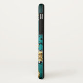Steampunk Jewelry Watch on a Green Background Case-Mate iPhoneケース (裏面/左)