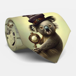Steampunk Koala of Many Hats ネクタイ