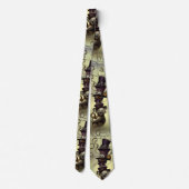 Steampunk Koala of Many Hats ネクタイ (裏面)