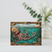 Steampunk - Krakenの物語 ポストカード (スタンド正面)