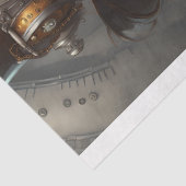 Steampunk Lace Woman decoupage 薄葉紙 (詳細)