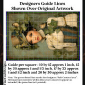 Steampunk Lady In Hat, Ivy & Birds DK3R Decopage 薄葉紙