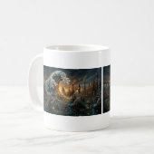 Steampunk London "Great Pollution Wave" Mug コーヒーマグカップ (正面左)