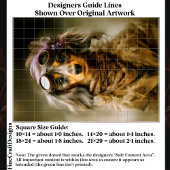 Steampunk Long Haired Dachshund Dog EP8R Decoupage 薄葉紙