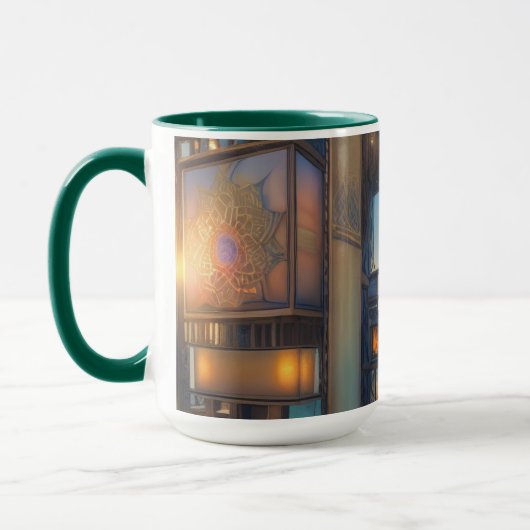 Steampunk Machine Mug マグカップ (左)