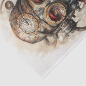 Steampunk Man with Mask 1 Decopage紙 薄葉紙 (詳細)