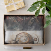 Steampunk Man with Mask 1 Decopage紙 薄葉紙 (ギフト)