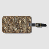 Steampunk-Maschinenwelt ラゲッジタグ (正面横)