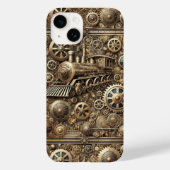 Steampunk-Maschinenwelt Case-Mate iPhoneケース (裏面)