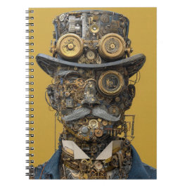 Steampunk Mechanical Gentleman ノートブック