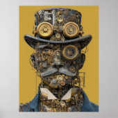 Steampunk Mechanical Gentleman ポスター (正面)