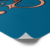 Steampunk Mermaid For Girls or Boys on a Wall ポスター (角)