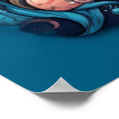 Steampunk Mermaid For Girls or Boys on a Wall ポスター (角)