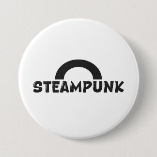 Steampunk Minimalist Design Button 缶バッジ