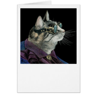 "Steampunk Mouser" - Tabby Cat