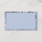 Steampunk nバラ時計名刺 名刺 (裏面)