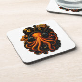 "Steampunk Octopusステッカー – 音楽ファンタジーD コースター (左側)