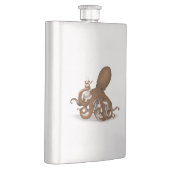 Steampunk Octopus Holding Flask Science Chemistry フラスク (右)