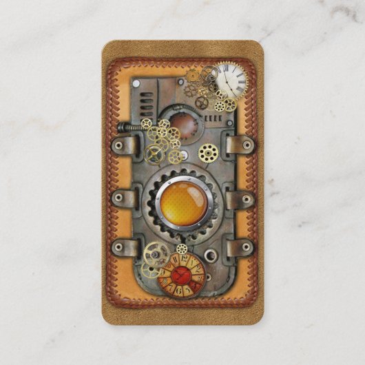 Steampunk on Leather名刺 名刺 (正面)