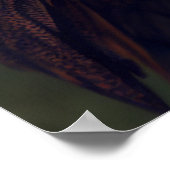 Steampunk Owlデジタルアート印刷可能 ポスター (角)