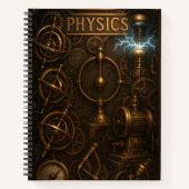 Steampunk Physics. ノートブック (正面)