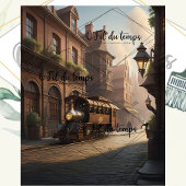 Steampunk Post Apocalyptic Cities Decoupage v4 薄葉紙