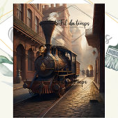 Steampunk Post Apocalyptic Cities Decoupage v5 薄葉紙