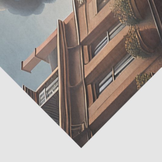 Steampunk Post Apocalyptic Cities Decoupage v6 薄葉紙 (詳細)