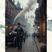 Steampunk Post Apocalyptic Cities Decoupage v9 薄葉紙