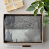 Steampunk Post Apocalyptic Cities Decoupage v9 薄葉紙 (ギフト)