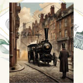 Steampunk Post Apocalyptic Cities v13 薄葉紙