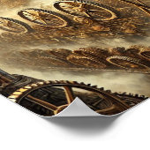 Steampunk Poster 13, The Factory Forewoman ポスター (角)