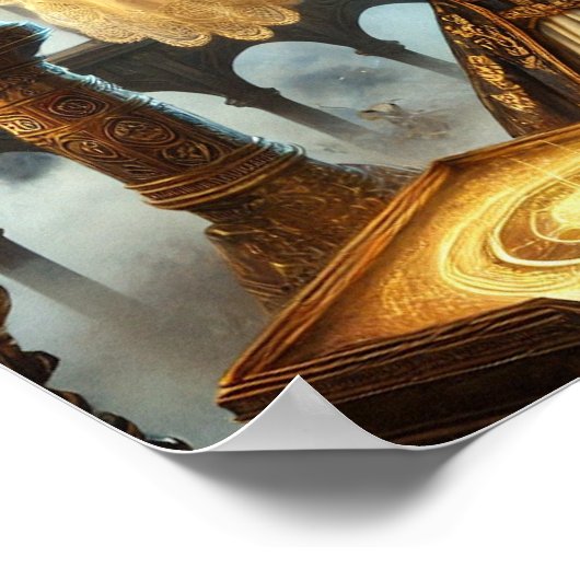 Steampunk Poster 26, The Bio-Mechanical Botanist ポスター (角)