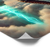 Steampunk Poster 43, The Etherborne Explorer ポスター (角)