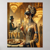 Steampunk Poster 52 The Cyber-Socialite ポスター (正面)