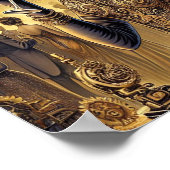 Steampunk Poster 7, The Cyber-Socialite ポスター (角)