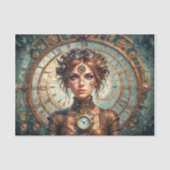 Steampunk Queen of Time and Watches 薄葉紙 (正面)