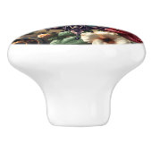 Steampunk Rainbow Heart and Gears セラミックノブ (側面)