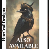 Steampunk Raven、ゴーグル&カラーBQ8 Decompage 薄葉紙