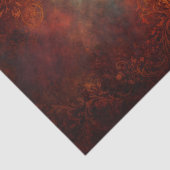 Steampunk Red Damask Background EZ6 Decoupage 薄葉紙 (詳細)
