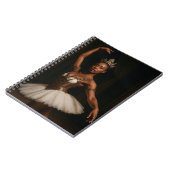 Steampunk Royal Ballerina Elegant Fantasy ノートブック (左側)