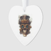 Steampunk Skull Engine オーナメント (正面)