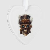 Steampunk Skull Engine オーナメント (正面)