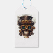 Steampunk Skull Engine ギフトタグ (正面)